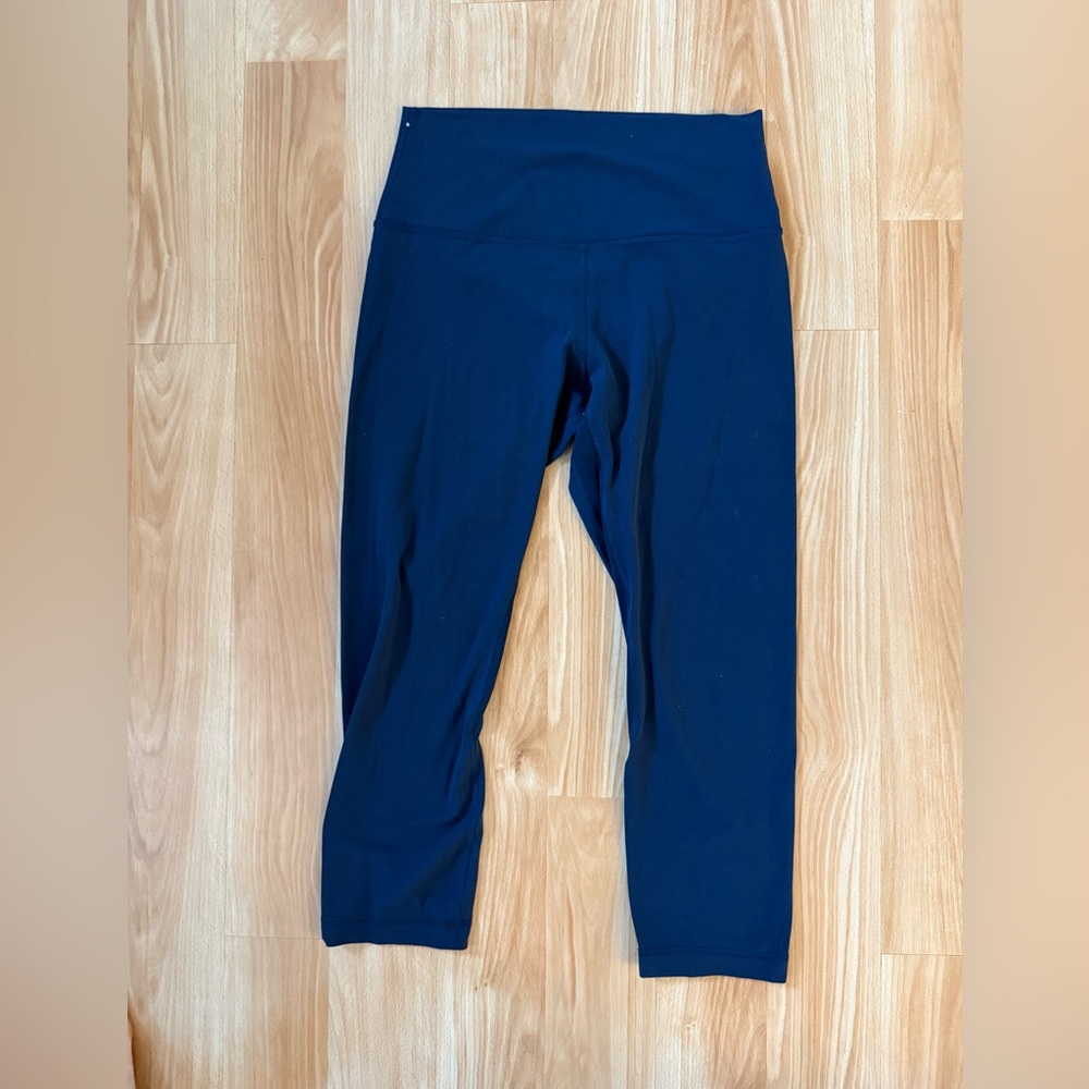 Navy Blue Lululemon Leggings Size 8
